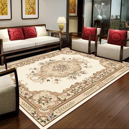 Chinese rectangular carpet living room coffee table sofa ca