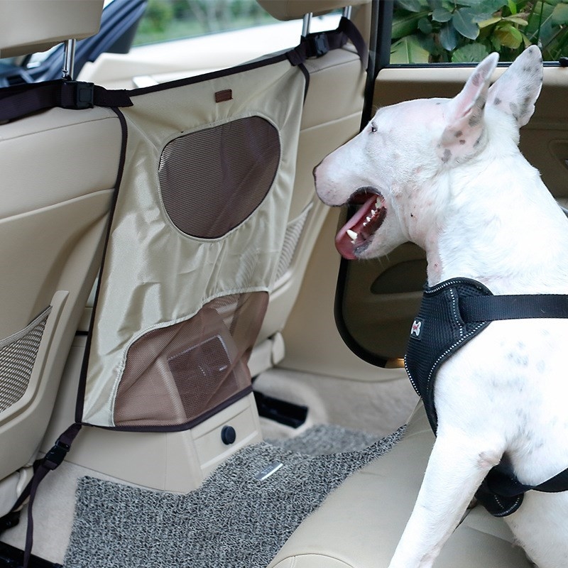 Pet car compartment car rear seat fence anti dog harassment