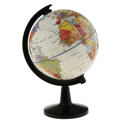 Rotary World Globe Model World Map Globe for School Classro