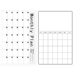 Fridge Whiteboard Set Magnetic Calendar For Refrigerator mes
