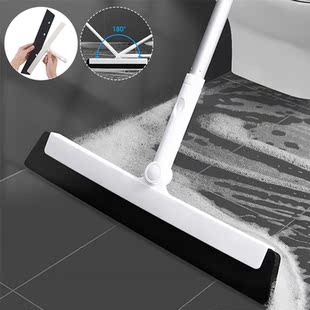180° Rotatable Floor Squeegee Broom Floor Scrubber Glass
