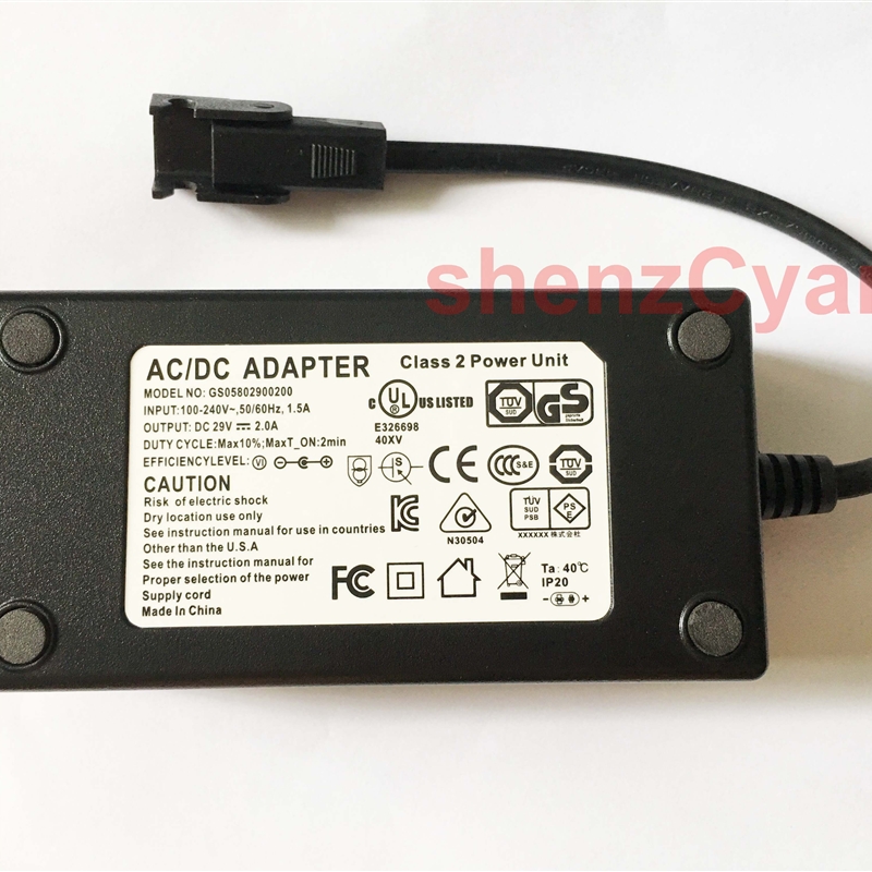 1PCS High quality CE certification 29V 2A 2000mA AC/DC Power