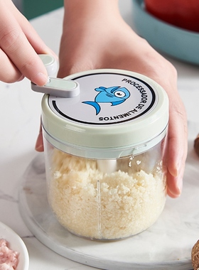 Home strangulation machine hand-made garlic scavengers can d