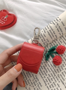 For AirPod 1 2 Case Cherry Fruit Wireless Bluetooth Earphon