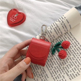For AirPod 1 2 Case Cherry Fruit Wireless Bluetooth Earphon