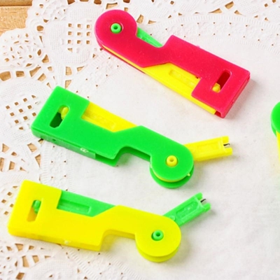 1/5/10pc Automatic Needle Threader Stitch Insertion Tool El