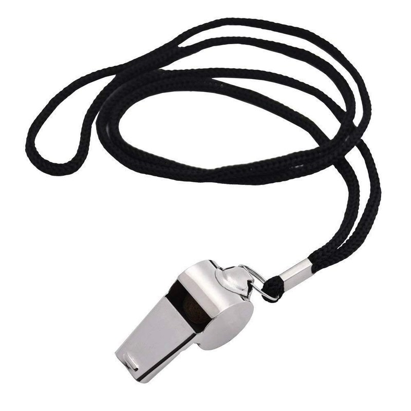 Referee Whistle Stainless Steel Extra Loud Whistle School S