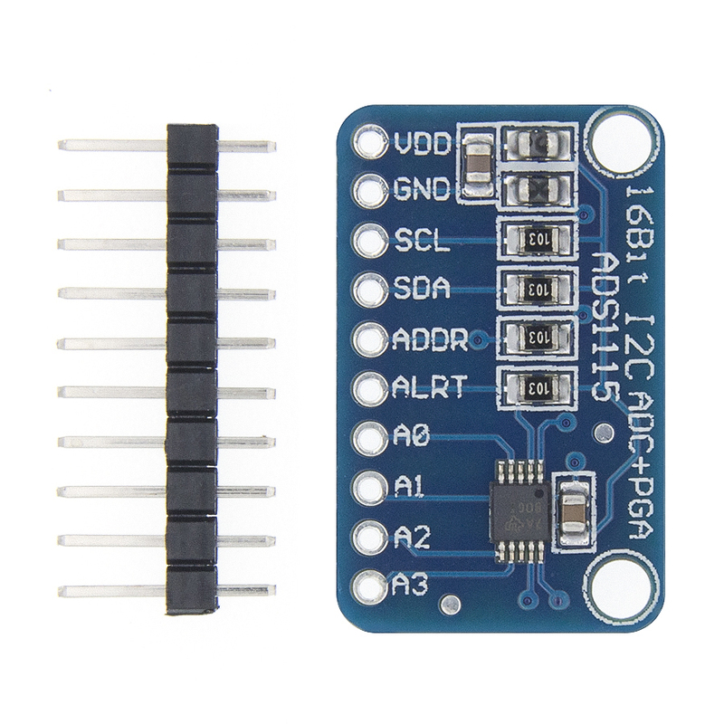 16 Bit I2C ADS1115 Module ADC 4 channel with Pro Gain Amplif