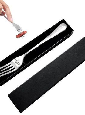 Funny Engraved Fork Smooth Surface Polished Steel Forks
