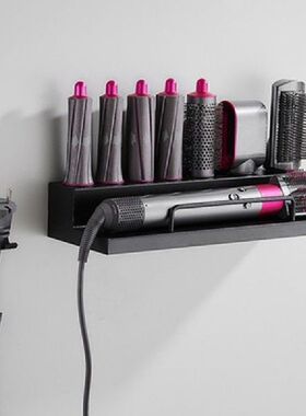 Storage Rack Wall Shelf Bathroom Hair Drier Hanging Shelf