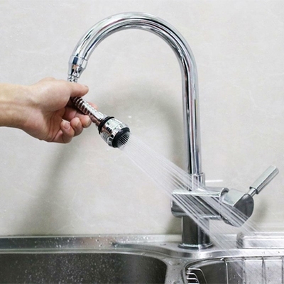 Flexible Water Faucet Head Sprayer Shower Sink Tap Hose Ext