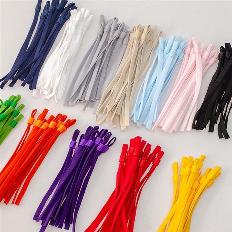 50PCS Multicolor Adjustable Elastic Mask Buckle Masks Fixin