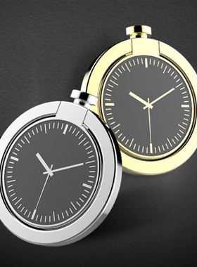 360 Degree Clock Mobile Phone Finger Ring Stent Universal Ce