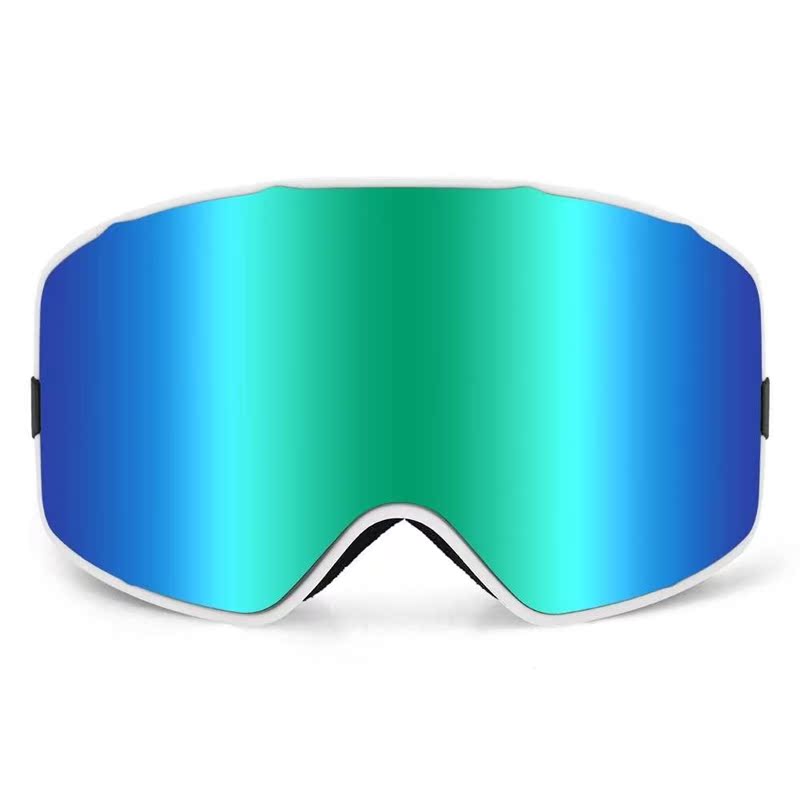 UV400 Skiing Goggles Anti-fog Snowboard Goggles OTG Snow Spo