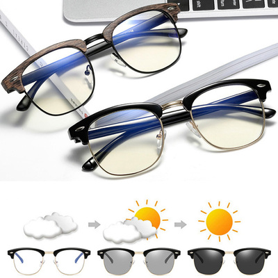 Blue Light Blocking Glasses Computer Reading Photochromic S