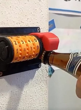 Abridor de botellas portátil para bebidas, pistol