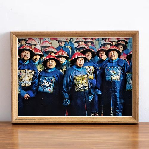 雍正王朝名场面金陵副将马国成TOM田文镜周边书房卧室相框摆台