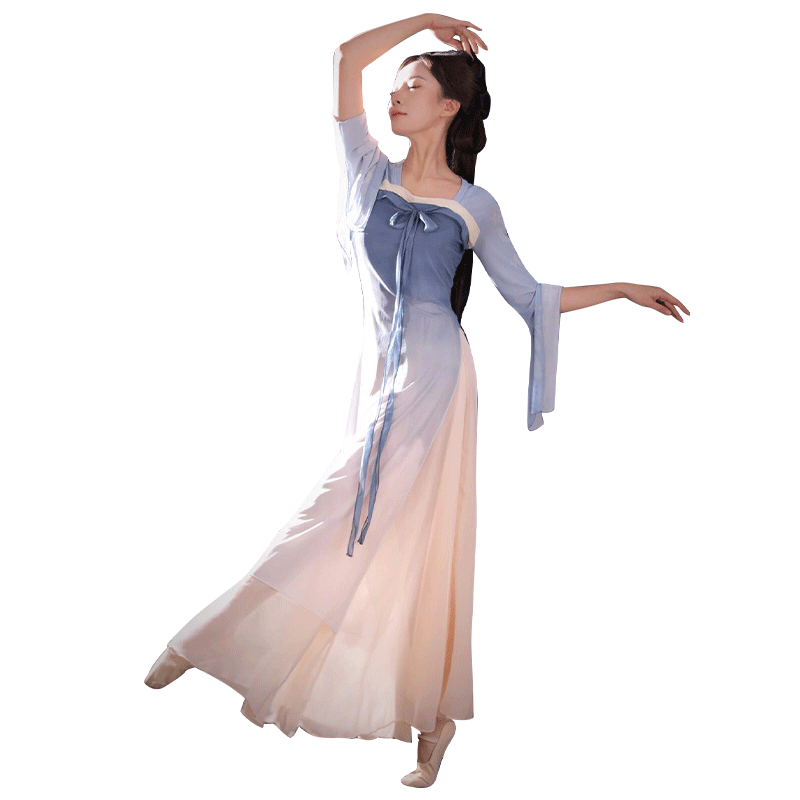 花间梦舞蹈服演出服古典舞女儿童