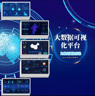 数字孪生可视化大屏物联网软件开发模板屏系统定制数据管理系统
