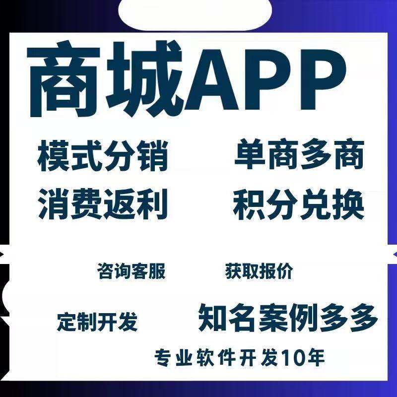 商城APP开发软件开发教育小程序社交小程序海外商城软件