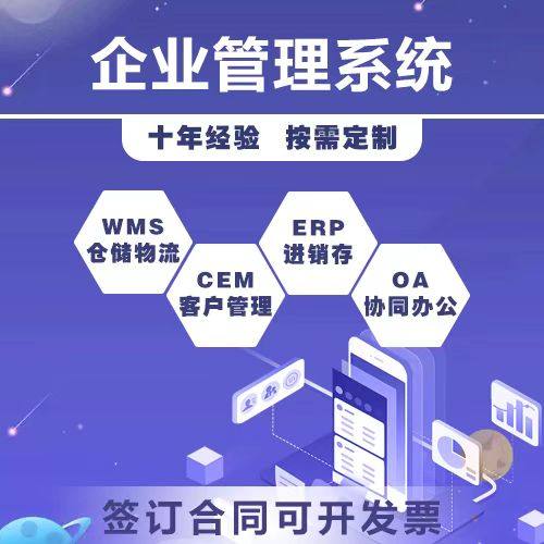 企业管理系统软件定制软件开发app开发小程序定制开发物联网