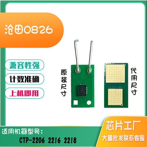 适用沧田CP-0826A计数芯片CTP-22