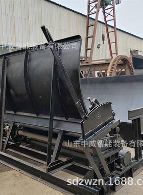 5井口滚筒式翻板车机 底座带挡煤 GY-FGY FDZZ1.-9型电动滚筒F翻