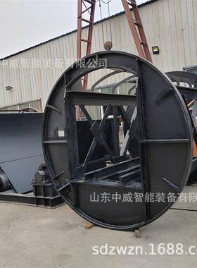热定销矿用滚圈式翻车固式矿车用翻车机 电动滚FGY FDZZ机筒式翻