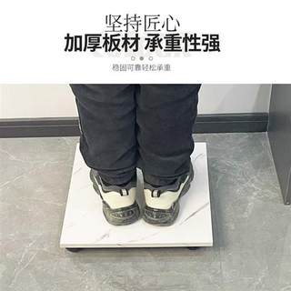 长方形移动托盘花盆底座带万向轮滚轮滑轮轱辘承重实木正方形托盘