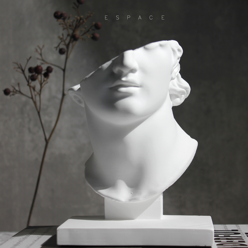 ins风复古罗马雕塑艺术桌面摆件