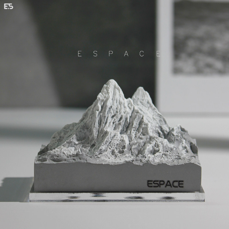 创意雪山香薰精油车载用室内摆件