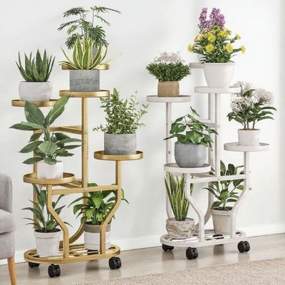 可移动阳台花架子多层花盆托架