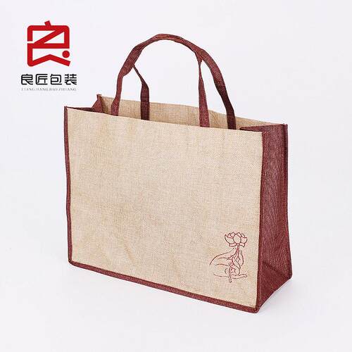 棉古手提装棉麻手提袋多尺寸麻可选紫砂壶茶具包袋复文艺加厚手拎