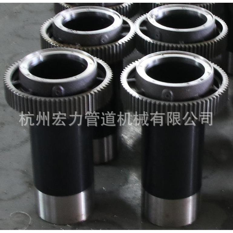 虎2寸3王4寸电动套销丝机配件大齿盘连轴筒组件寸厂家直轴承