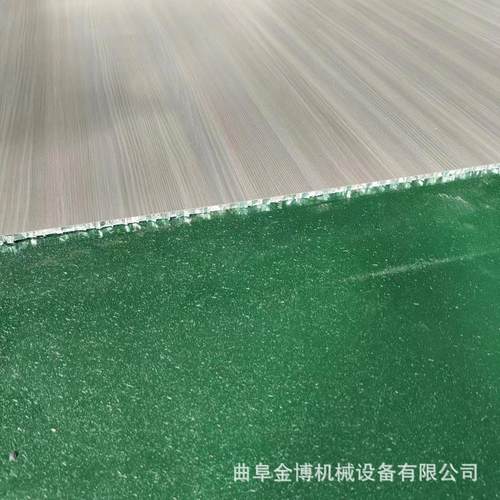 SC铝窝板平贴 雪弗P板皮革蜂贴合机 聚酯纤维吸音板平贴机·机复