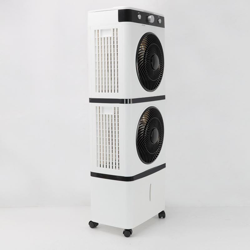 双涡轮水移动空调扇制冷挡风机家用冷气扇宿舍空电调风97755扇三