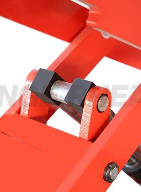 18m超薄剪式升汽车举机设备免挖槽设计RYS-JS18免气汽泵保设备四.