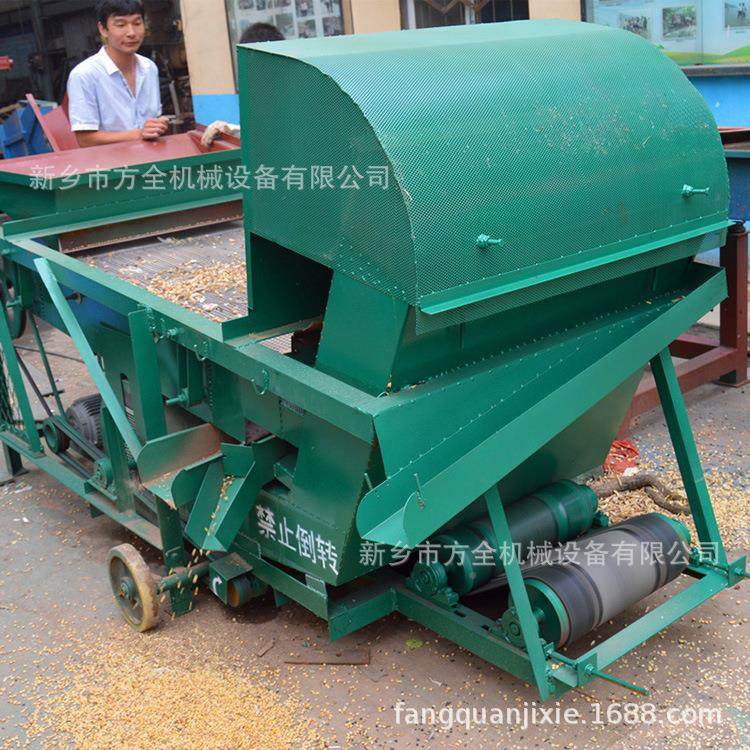 精度9KVX5清% 烂籽比重筛选分 7-度/h 自动带8抛粮 蓖麻子小型选