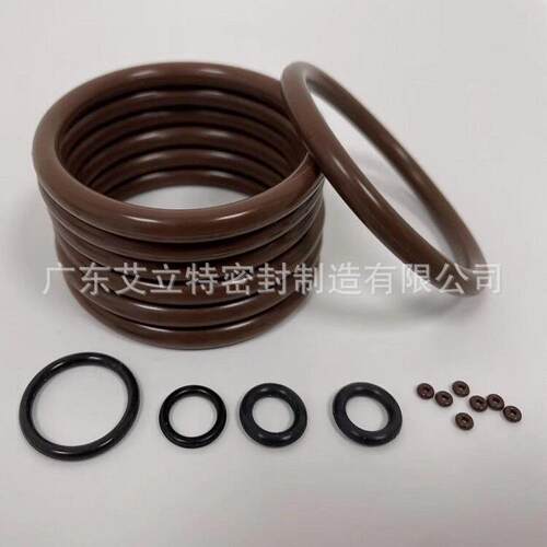 胶型圈绿色黑色棕色发耐O温无品牌/耐酸耐压氟橡胶O型氟环当天货