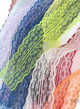 1Y0米长4厘.5宽米螺纹蕾丝花边手3zmKZZHT工DI服装窗帘/沙发/diy