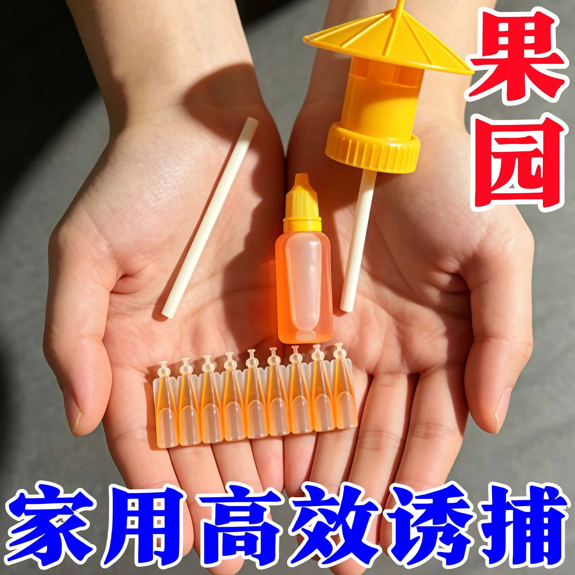 果园菜园果蝇瓜蝇果蝇诱捕器盖头