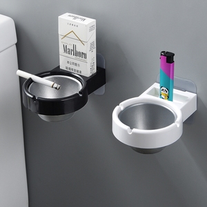 宿舍上铺烟灰缸壁挂式烟灰缸家用厕所卫生间挂墙烟灰缸创意宿舍床