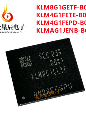 KLM8G1GETF-B041 KLM4G1FETE- KLMBG2JETD-B041 KLMAG1JENB JETD