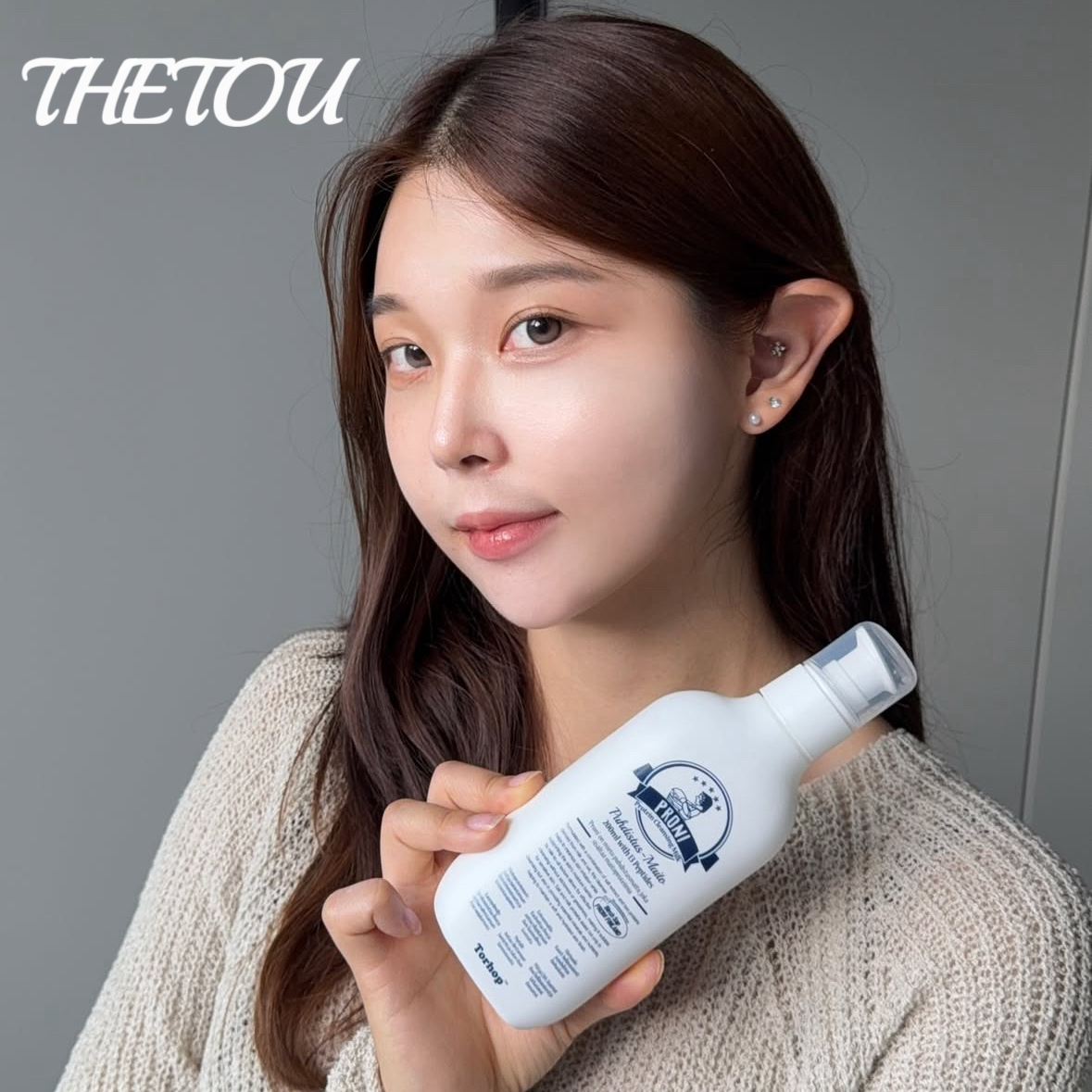 torhop盐奶蛋白卸妆乳油深层清洁