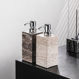 高档大理石洗漱台乳液分装 瓶商用酒店民宿卫生间洗手液瓶按压空瓶