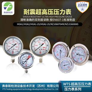 耐震压油表径向压力表真空负压表不锈钢耐震油压表轴向压力表