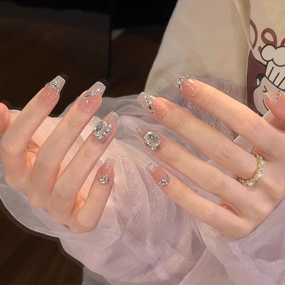 纯手工穿戴甲短款2025新款