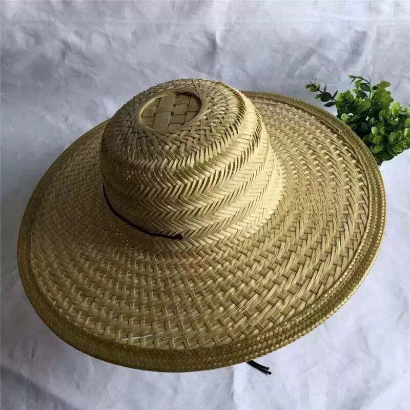 防雨竹制品太阳草帽夫夏