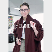 优雅刚需 法式 MELINDA 简约修身 时髦百搭打底白色针织毛衣