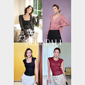 荆棘玫瑰 闪闪烫钻上衣闪光纱针织衫 MELINDA 吊带背心罩衫